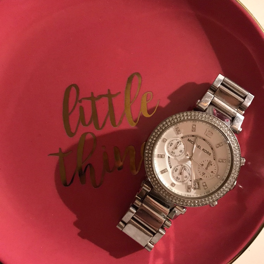 Micheal Kors Silver Watch